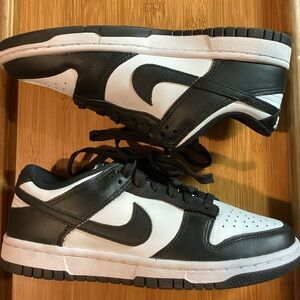 Women's Size 6.5M Nike Dunk Low Black/White Panda DD1503-101